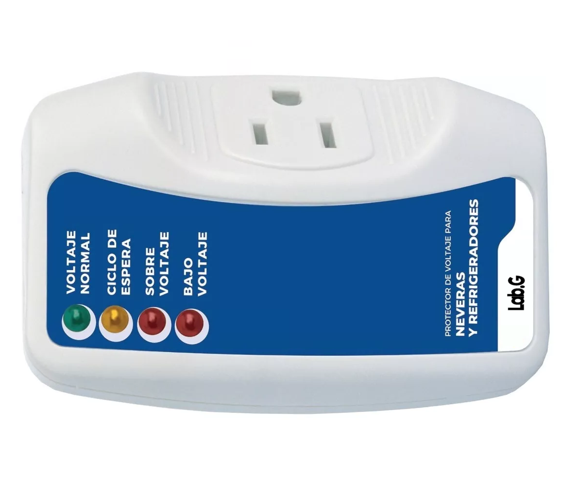 Foto 3 pulgar | Protector De Voltaje Para Refrigerador O Enfriador Doméstico, Blanco