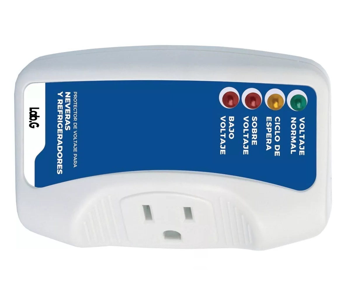 Foto 4 pulgar | Protector De Voltaje Para Refrigerador O Enfriador Doméstico, Blanco