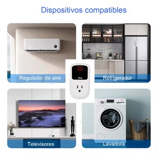 Foto 2 | Protector De Voltaje Para Refrigerador Regulador Lavadora Tv Belug, Blanco