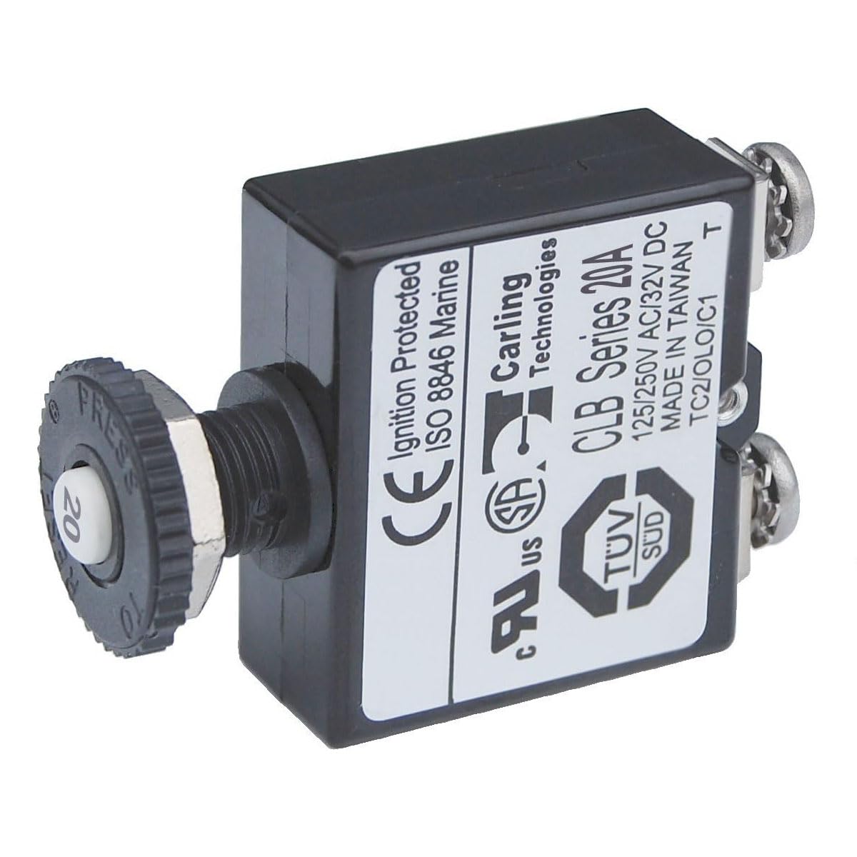 Foto 1 | Disyuntor Blue Sea Systems 2134 Pulsador 20a - Venta Internacional.