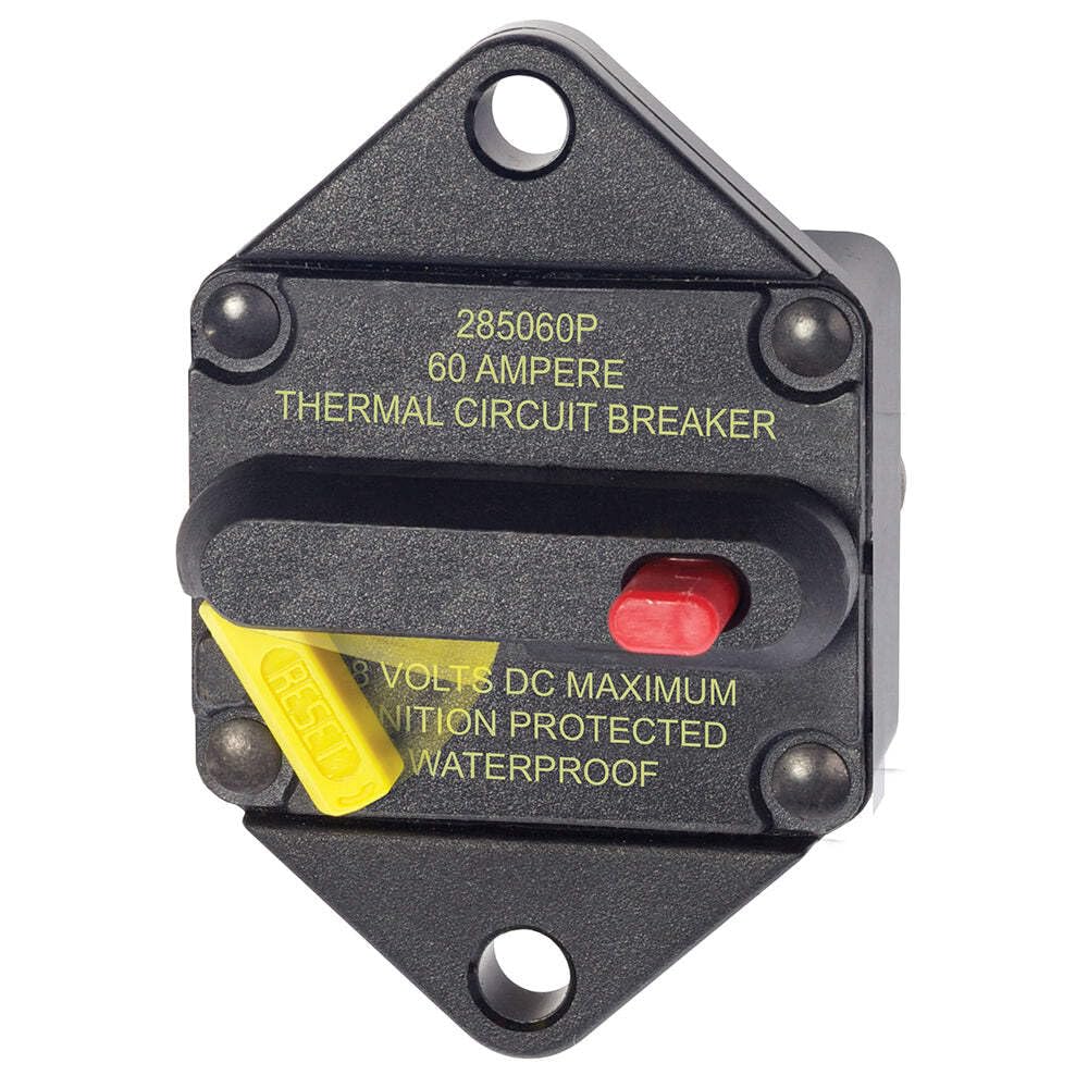 Soporte De Panel De Disyuntor Blue Sea 7084, 60 Amperios, 12 V - Venta Internacional.