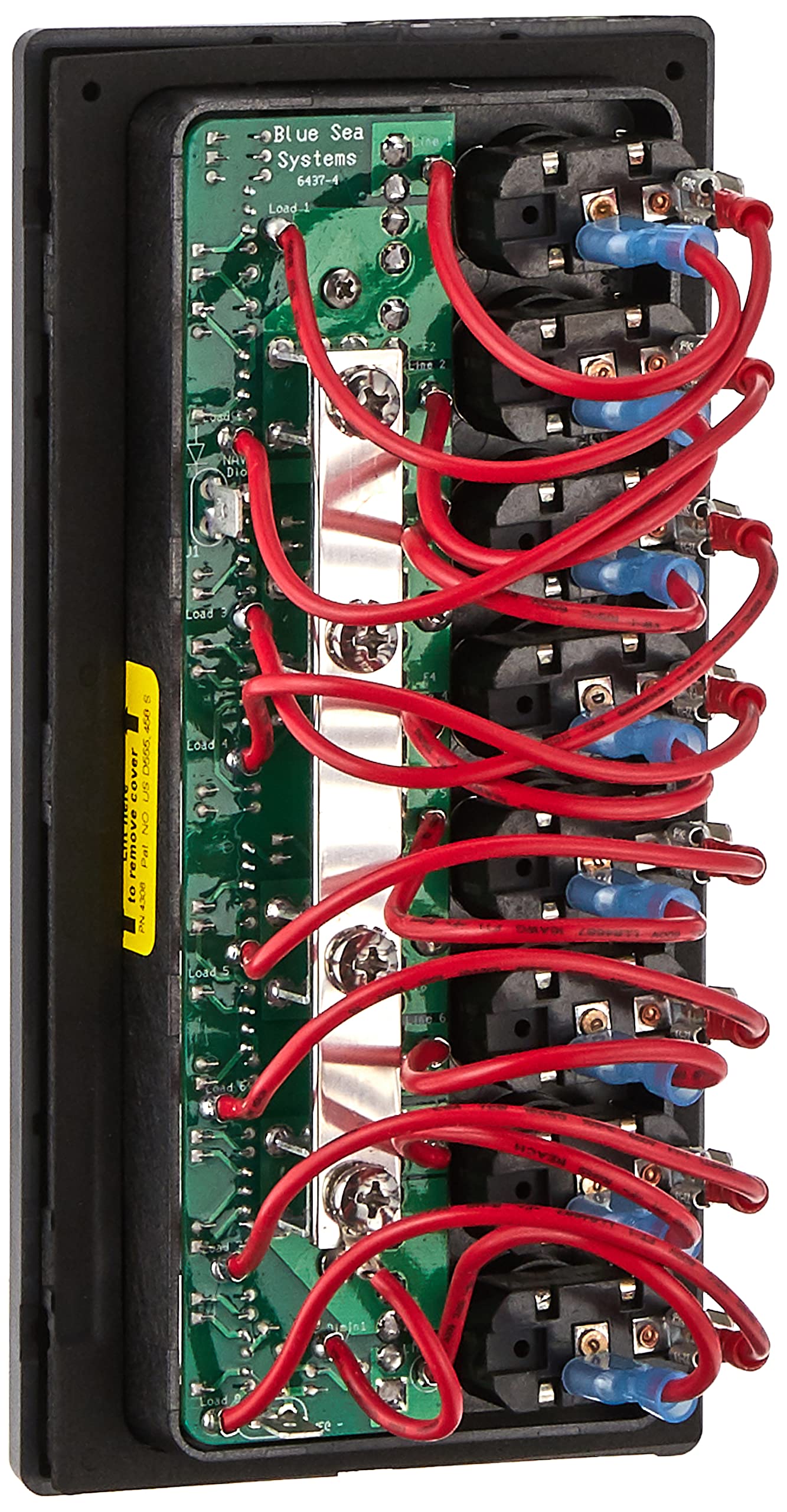 Foto 3 pulgar | Panel De Interruptores Blue Sea Systems 4308 12 Vdc, 8 Posiciones Con Fusibles - Venta Internacional.