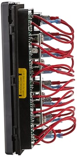 Foto 3 | Panel De Interruptores Blue Sea Systems 4308 12 Vdc, 8 Posiciones Con Fusibles - Venta Internacional.