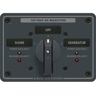 Foto 1 | Panel De Interruptores Blue Sea 8365 Ac Rotary 65a 2 Posiciones + Apagado - Venta Internacional.