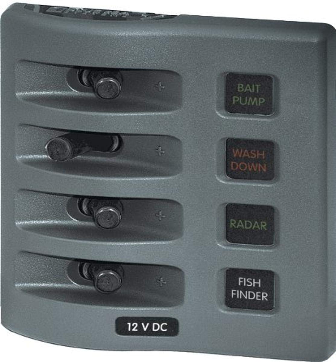 Foto 2 pulgar | Panel De Fusibles Blue Sea Systems 4304, Impermeable, 12 V Dc, 4 Posiciones - Venta Internacional.