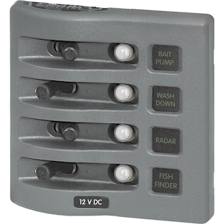 Foto 1 | Panel De Disyuntores Blue Sea Systems Weatherdeck 4374 12 V - Venta Internacional.