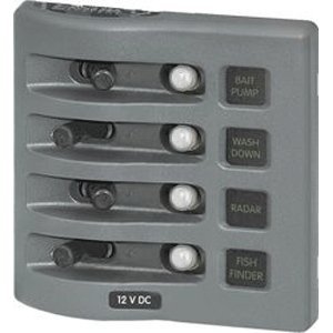 Foto 3 pulgar | Panel De Disyuntores Blue Sea Systems Weatherdeck 4374 12 V  - Venta Internacional.