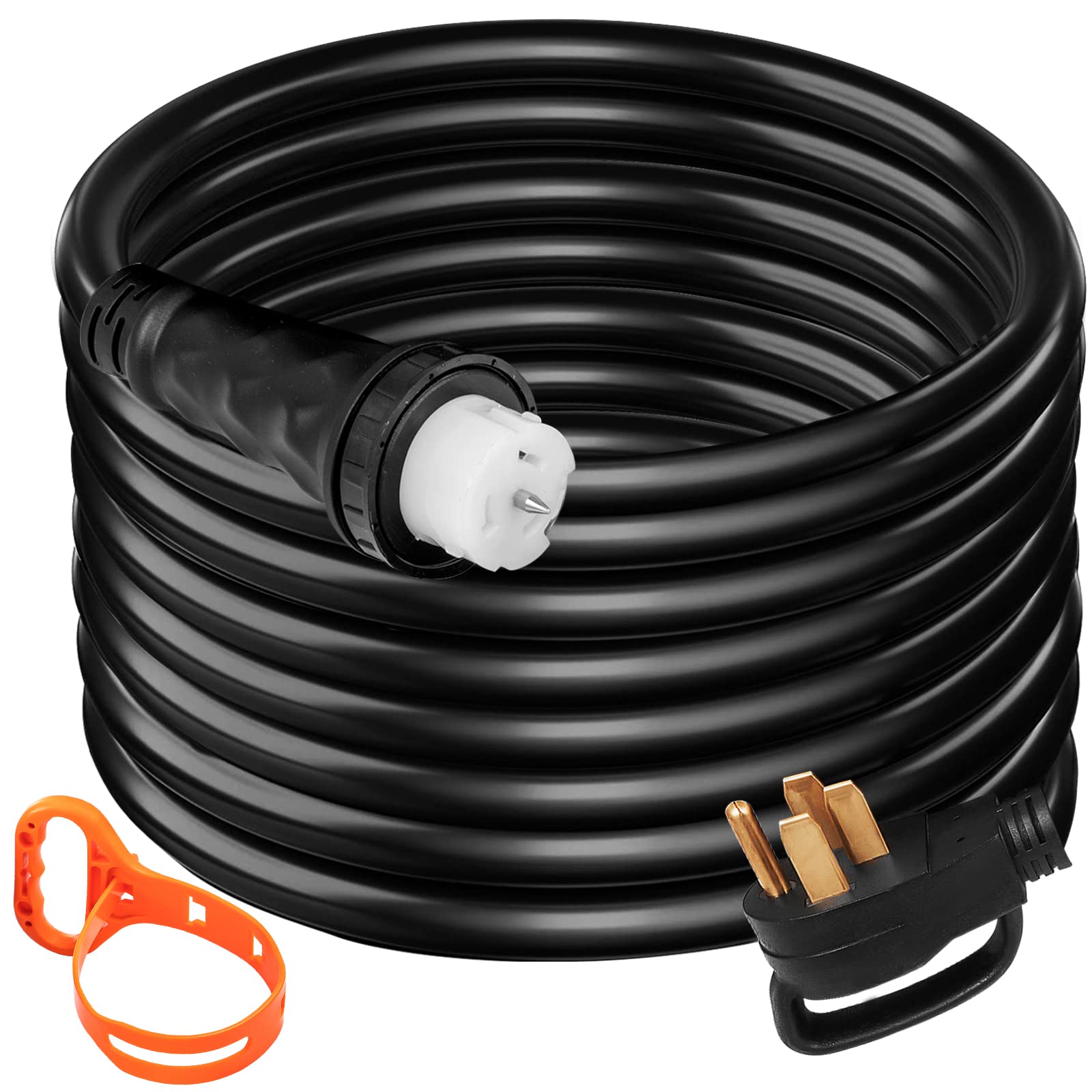 Foto 2 pulgar | Cable De Extensión Para Generador Vevor, 50 Pies, 50 Amperios, 125 V/250 V - Venta Internacional.