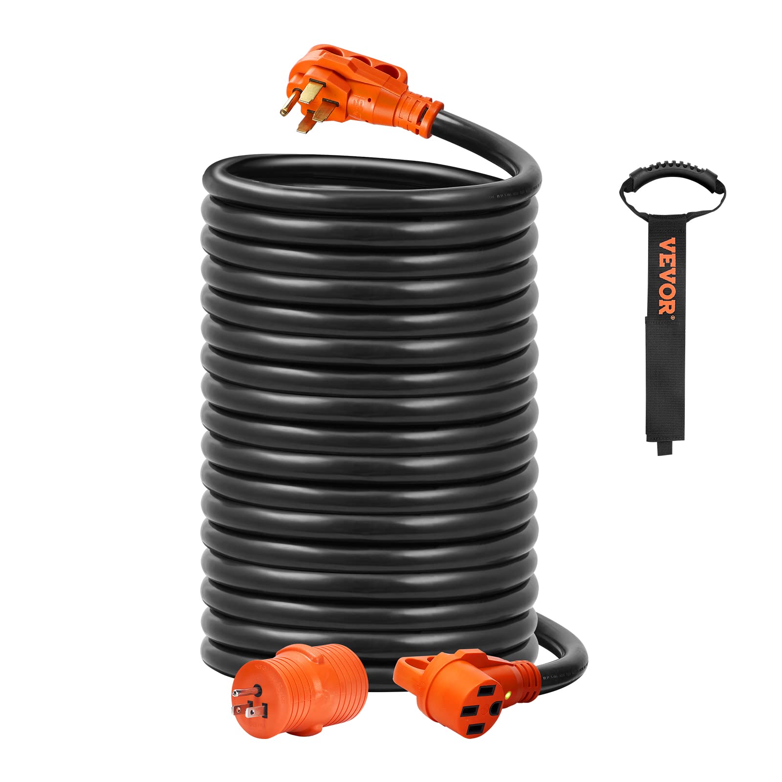 Foto 2 pulgar | Cable De Extensión Vevor Para Rv, 50 Amperios, 15 M, Con Indicador Led Adaptador - Venta Internacional.