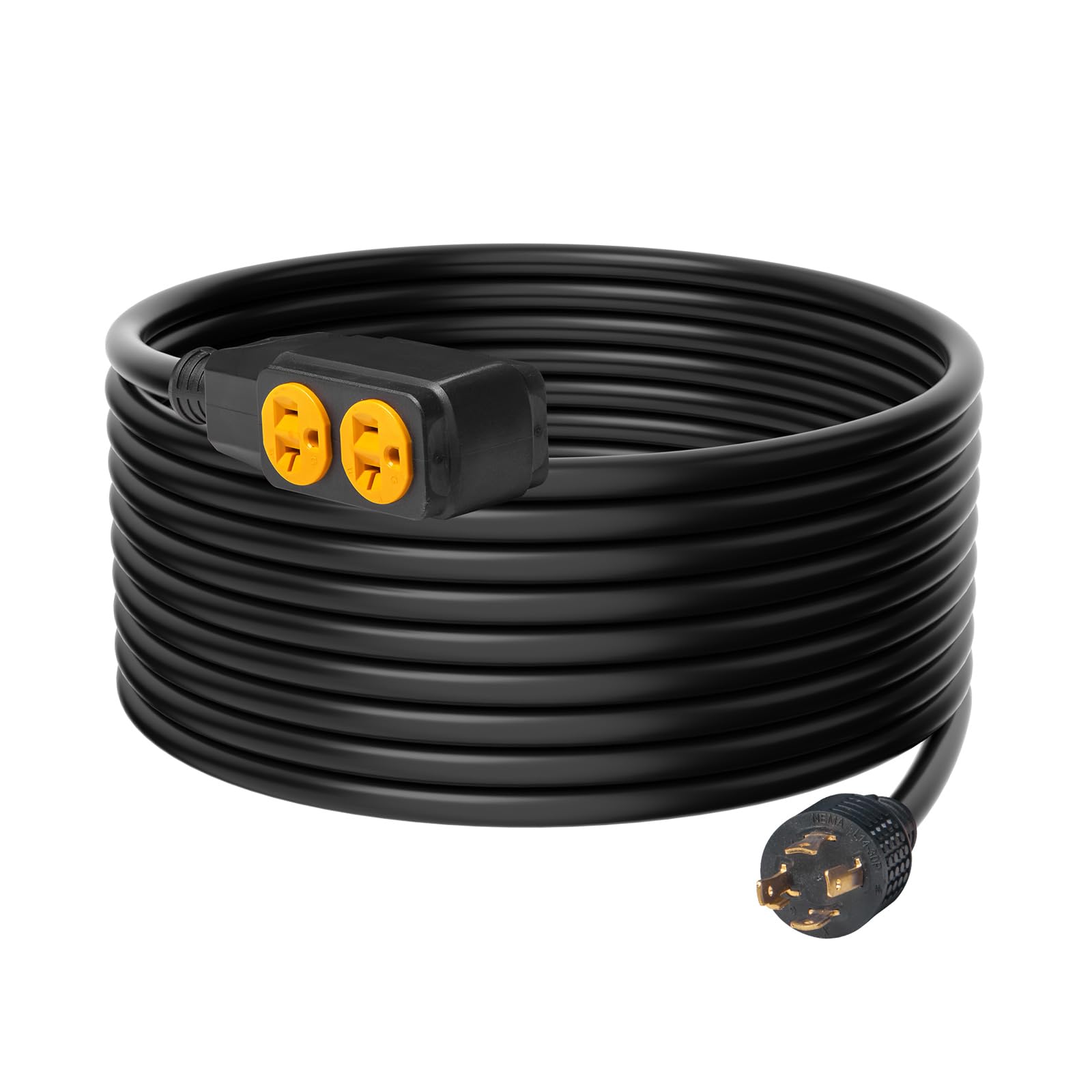 Foto 1 | Cable De Extensión Vevor La047b/la052ma, 30 Amperios, 25 Pies, 125 V, 3750 W - Venta Internacional.