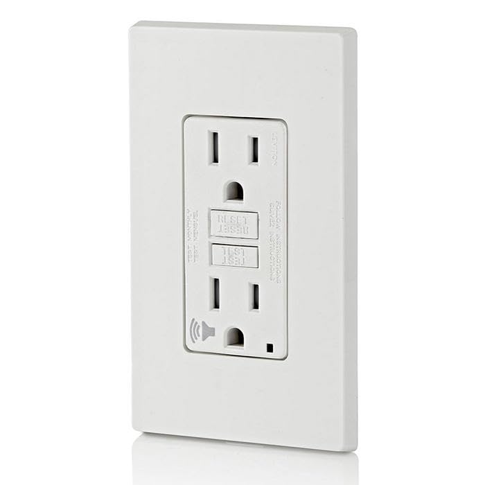 Foto 8 pulgar | Salida Gfci Leviton Gfta1-w De 15 A, Autocomprobación Con Alarma Acústica - Venta Internacional.