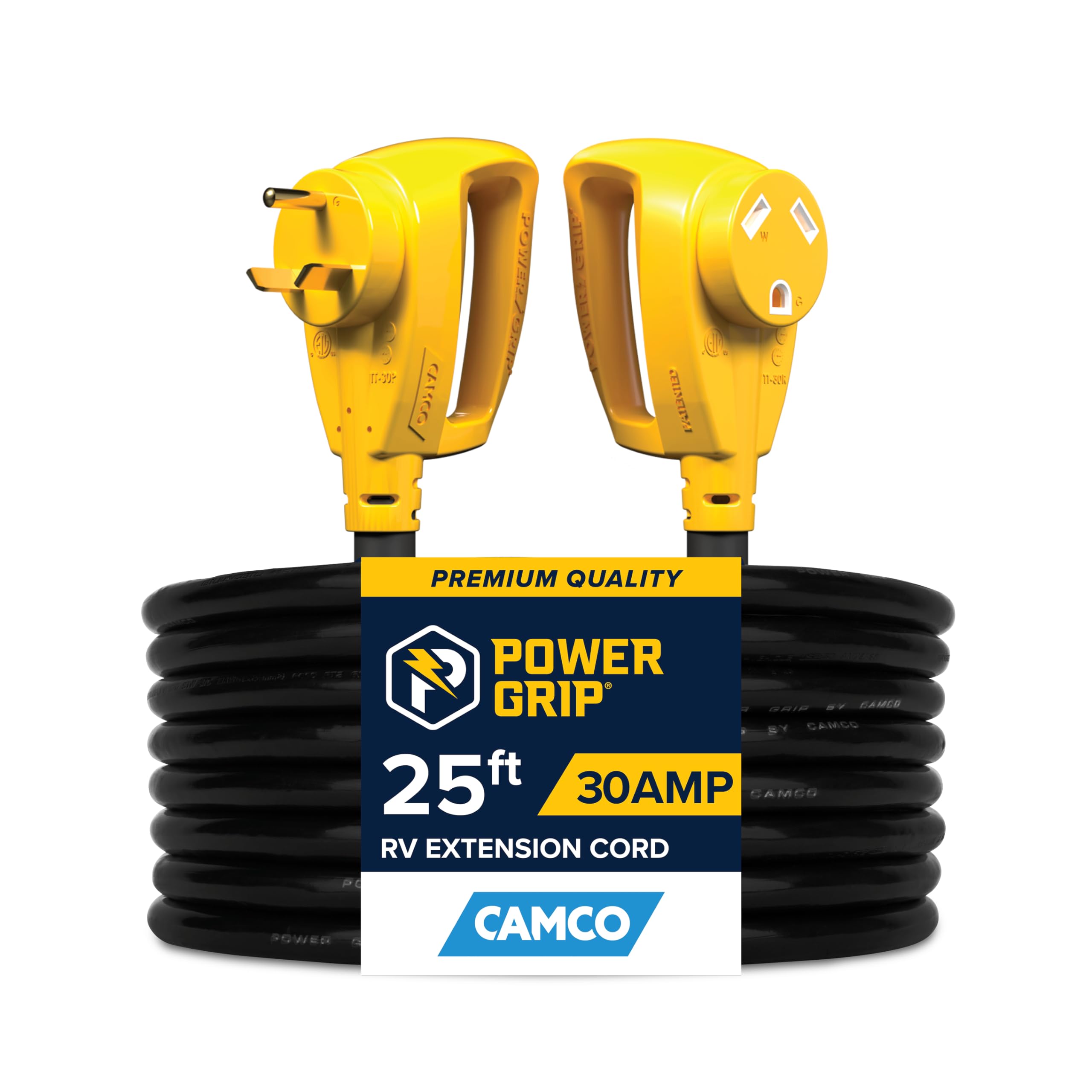 Foto 1 | Cable De Extensión Camco Power Grip 30 A 25 Pies Para Camper/rv 125 V - Venta Internacional.