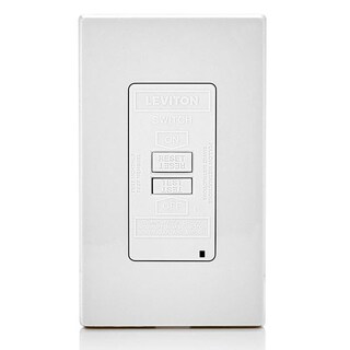 Foto 7 | Autotest Gfci Leviton Gfrbf-w De Blank Face, 20 A, Con Led Blanco - Venta Internacional.