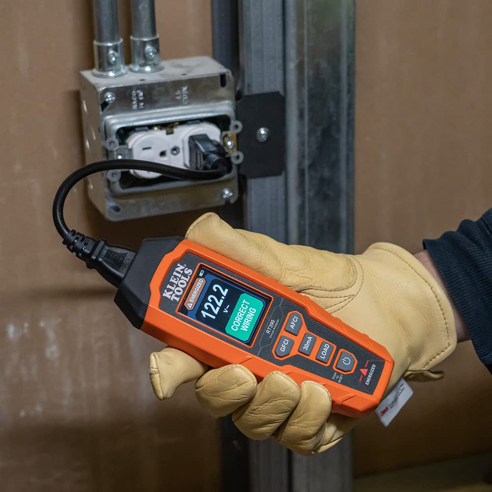 Foto 8 pulgar | Analizador De Circuitos Klein Tools Rt390 Con Comprobador Lcd, Gfci Y Afci - Venta Internacional.