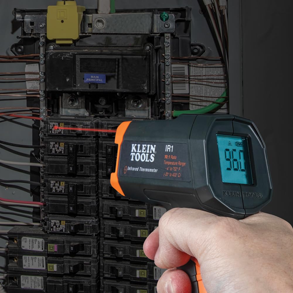 Foto 6 | Kit De Termómetro Infrarrojo Y Comprobador De Receptáculos Gfci Klein Ir1kit - Venta Internacional.