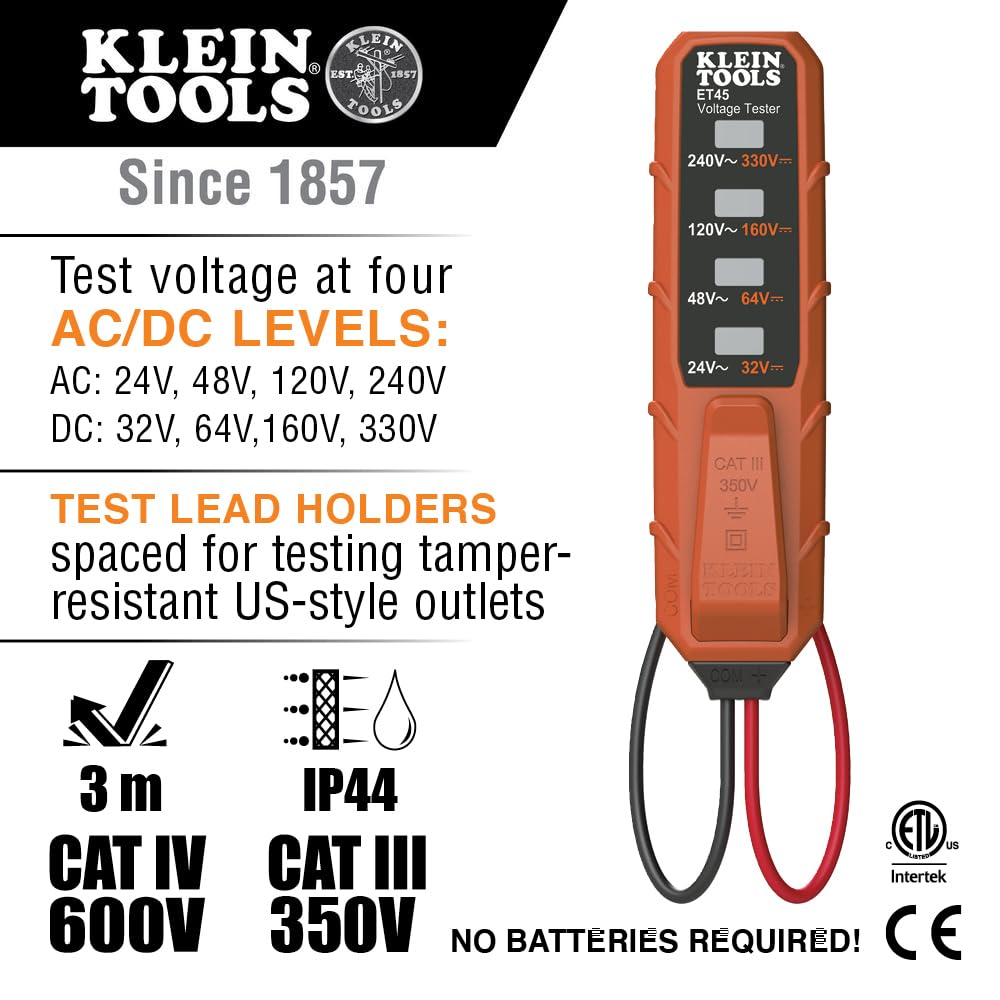 Foto 4 pulgar | Kit De Comprobador Klein Tools 80097 Gfci Outlet Test - Venta Internacional.