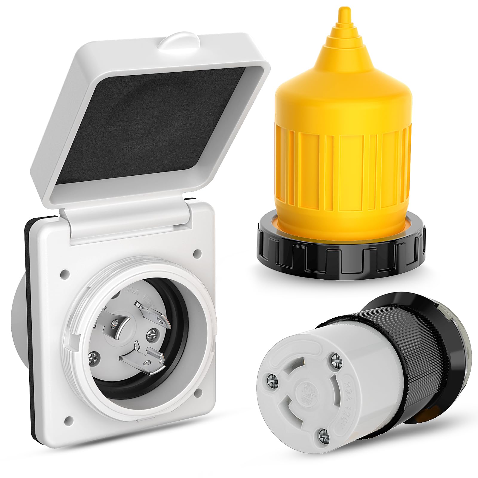 Foto 1 | Kit De Alimentación Para Rv, Toma De Corriente, Shore, 30 A, 125 V, Nilight - Venta Internacional.