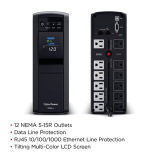 Foto 6 | Ups Cyberpower Cp1350pfclcd Pfc De Onda Sinusoidal 1350 Va/880 W - Venta Internacional.