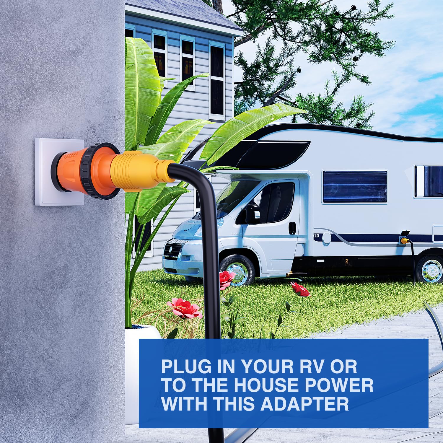 Foto 7 pulgar | Adaptador De Corriente Nilight 30a Rv Twist Lock Tt-30p A L5-30r - Venta Internacional.