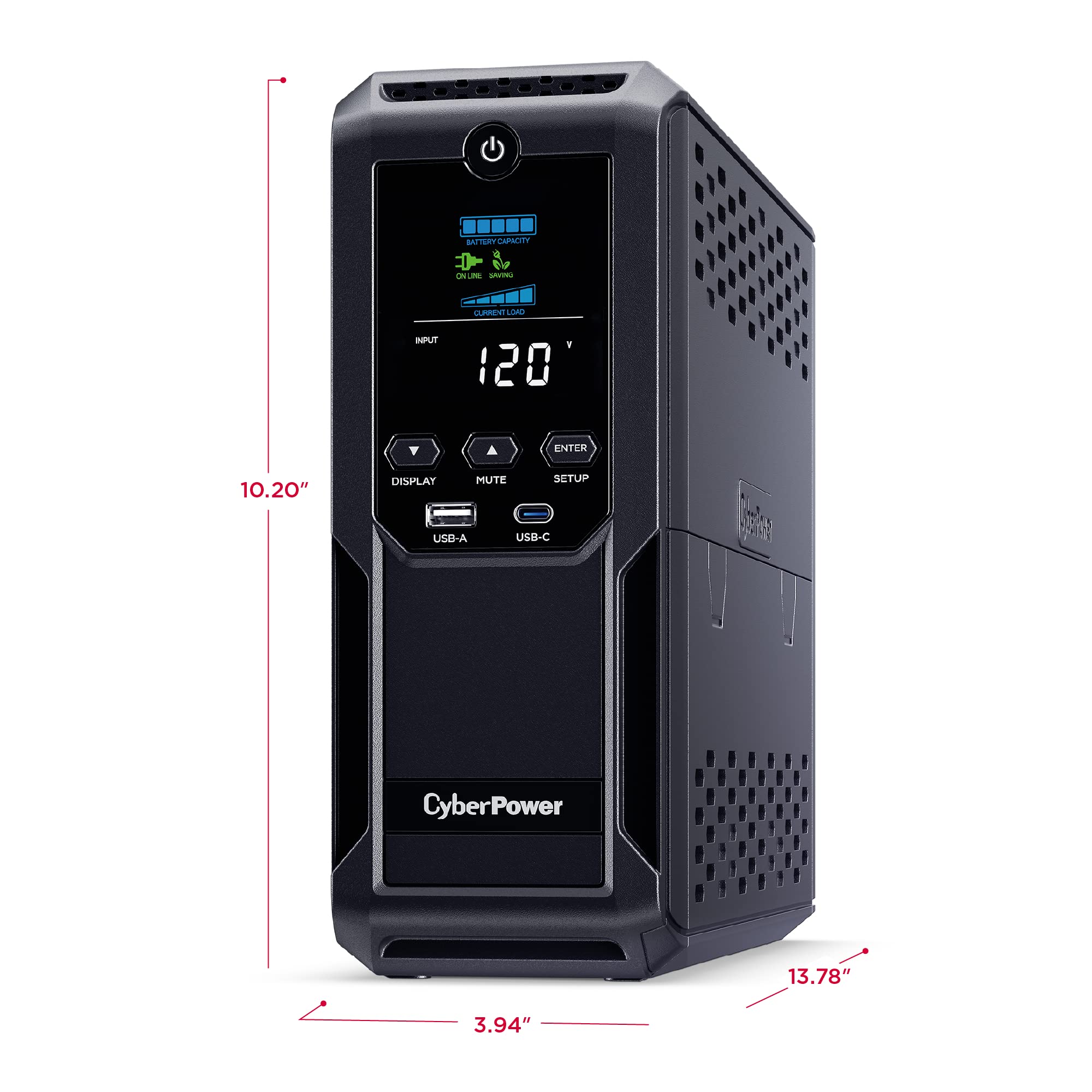 Foto 5 pulgar | Ups Cyberpower Cp1500avrlcd3 1500 Va/900 W 12 Enchufes - Venta Internacional.