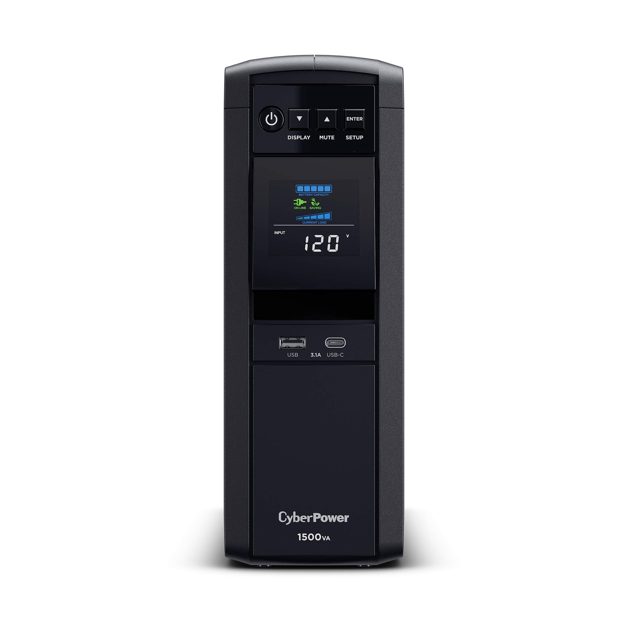 Foto 2 pulgar | Ups Cyberpower Cp1500pfclcd Pfc Sinewave 1500 Va/1000 W, Color Negro - Venta Internacional.