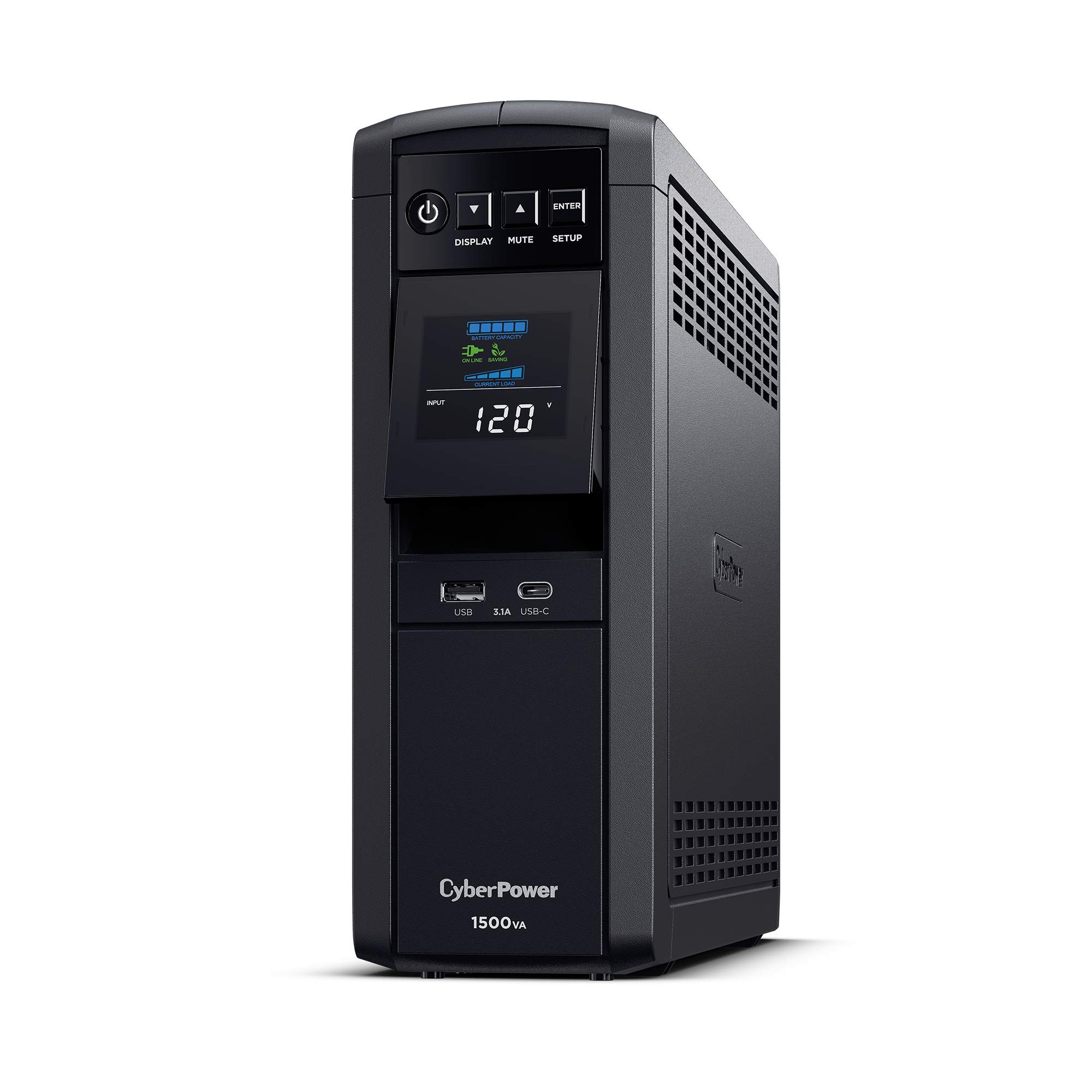 Foto 4 pulgar | Ups Cyberpower Cp1500pfclcd Pfc Sinewave 1500 Va/1000 W, Color Negro - Venta Internacional.