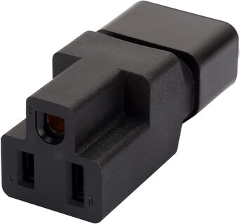 Foto 2 | Adaptador De Corriente Toptekits Nema 5-15r A C14 Iec C14 Macho - Venta Internacional.