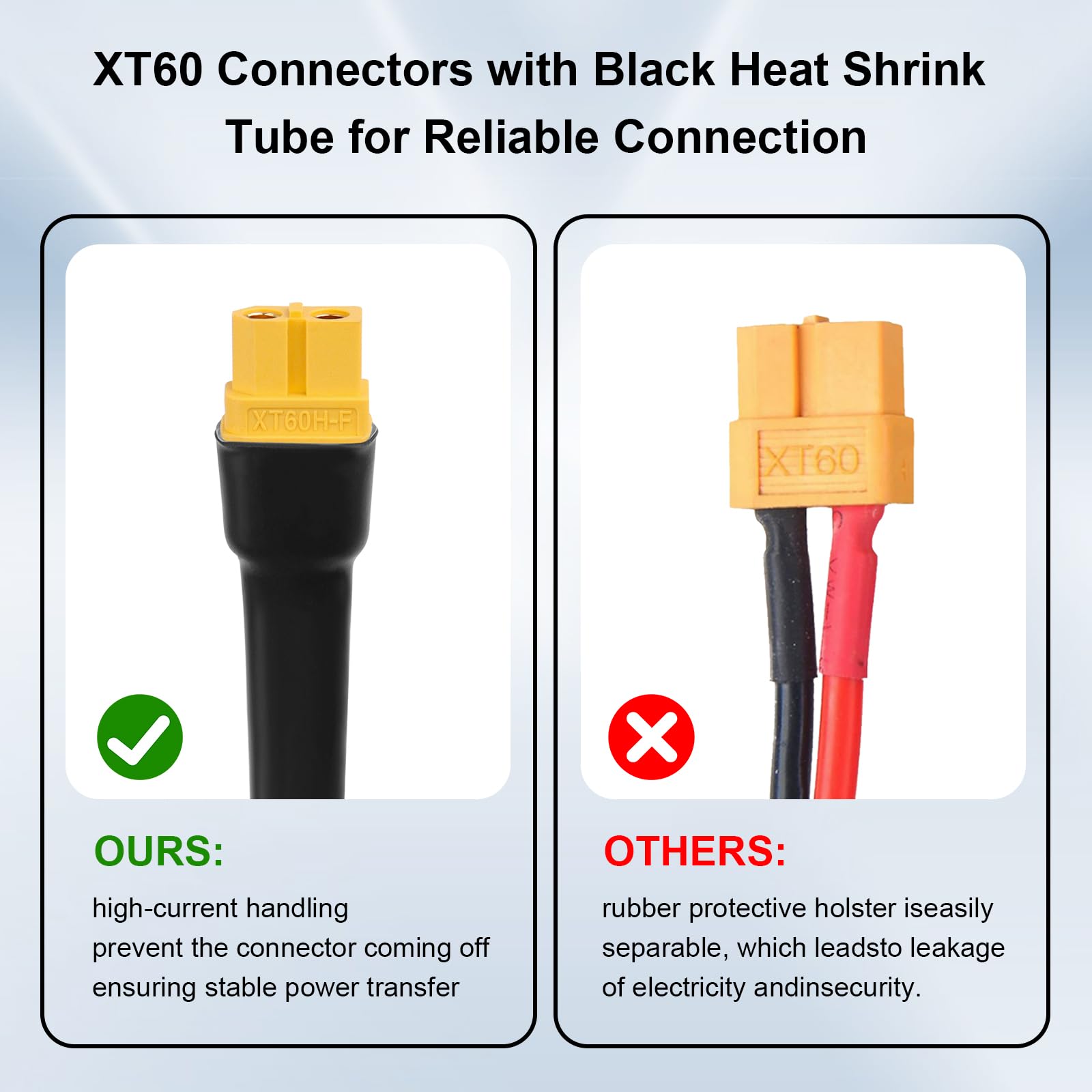 Foto 5 pulgar | Cable De Extensión Xrds -rf Xt60 10 Awg 1,8 M Para Modelos Rc, Dron - Venta Internacional.