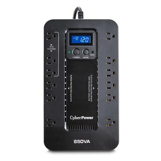 Foto 2 | Batería De Respaldo Y Protector Contra Sobretensiones Ups 850va Cyberpower Ec850lcd - Venta Internacional.