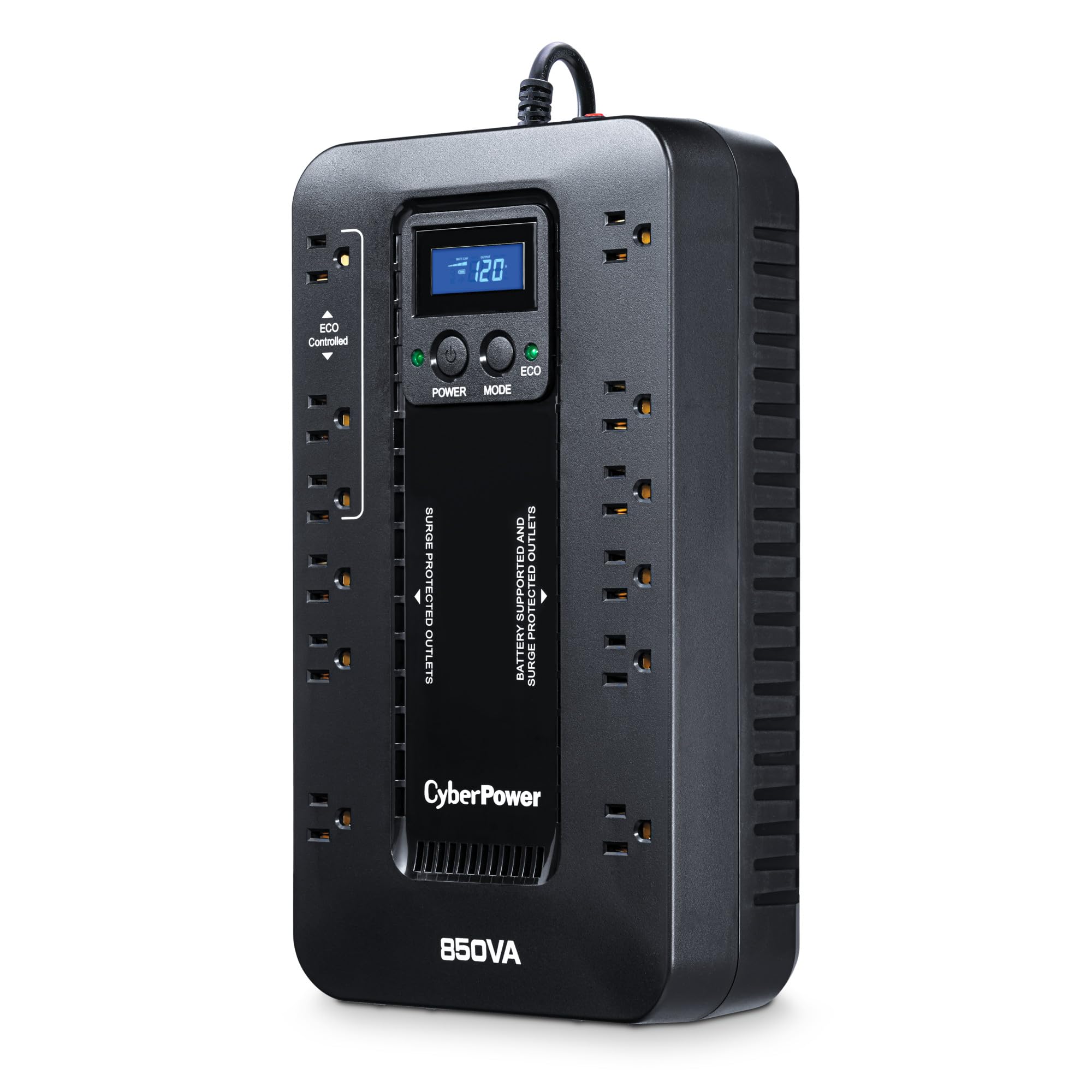 Foto 4 pulgar | Batería De Respaldo Y Protector Contra Sobretensiones Ups 850va Cyberpower Ec850lcd - Venta Internacional.