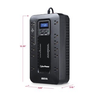 Foto 7 | Batería De Respaldo Y Protector Contra Sobretensiones Ups 850va Cyberpower Ec850lcd - Venta Internacional.