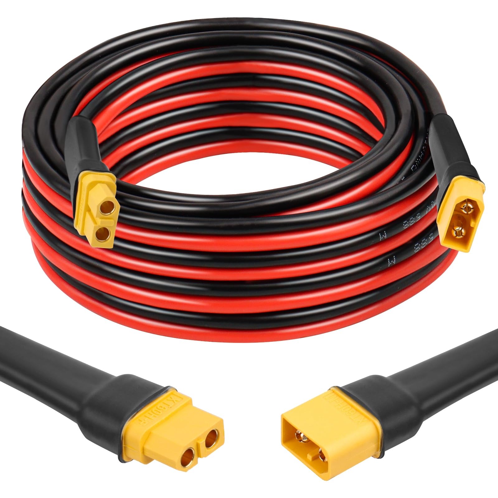 Foto 2 pulgar | Cable De Extensión Xt60, 4,5 M, 10 Awg, Cobre Estañado Para Modelos Rc - Venta Internacional.