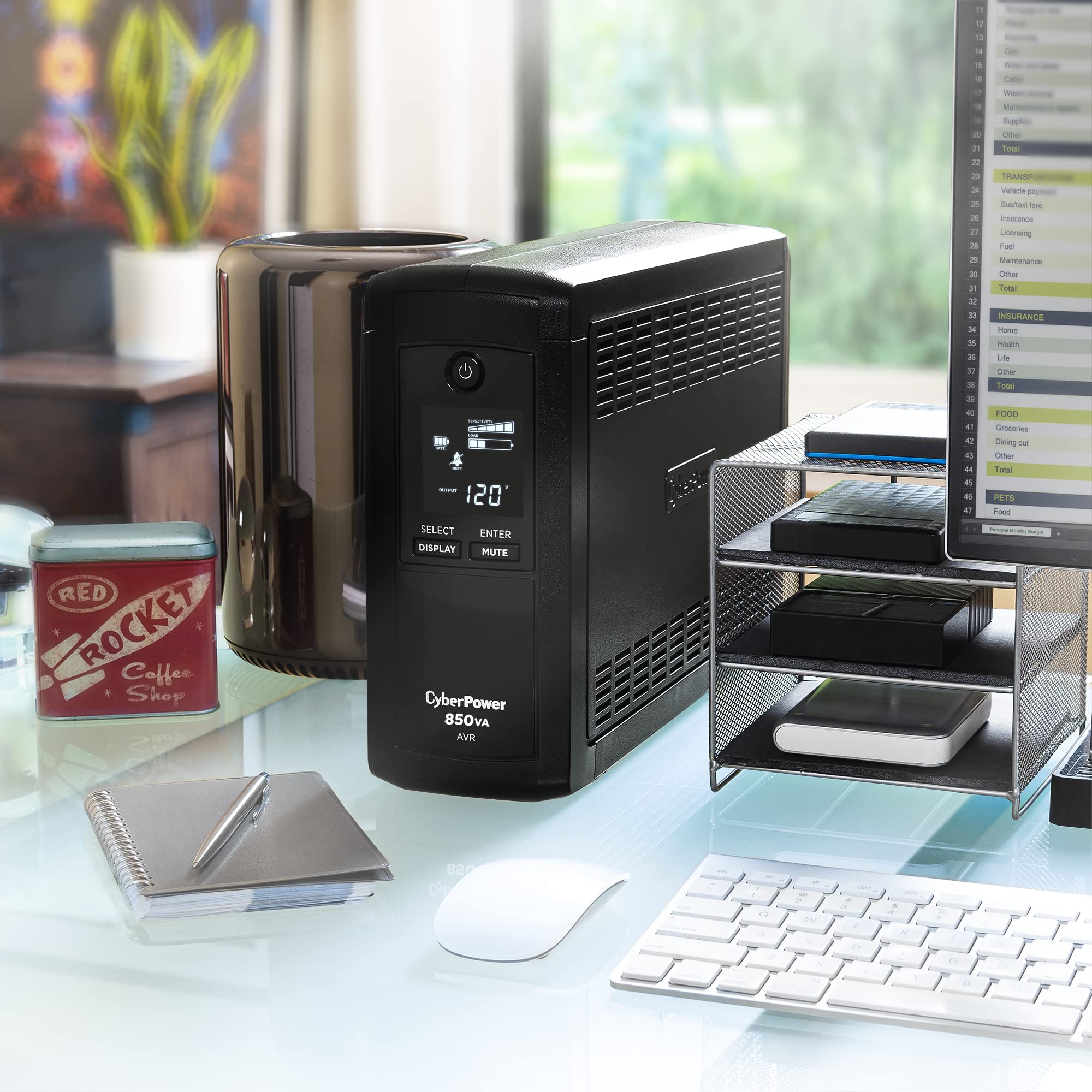Foto 8 pulgar | Ups Cyberpower Cp850avrlcd, Lcd Inteligente, 850 Va/510 W - Venta Internacional.