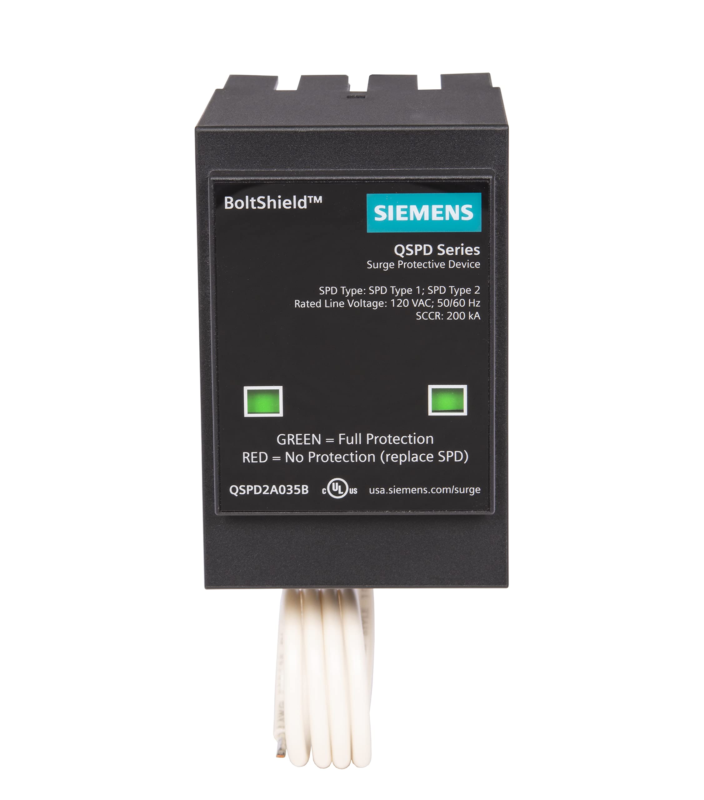 Foto 1 | Dispositivo De Protección Contra Sobretensiones Siemens Qspd2a035b 35a Indoor - Venta Internacional.