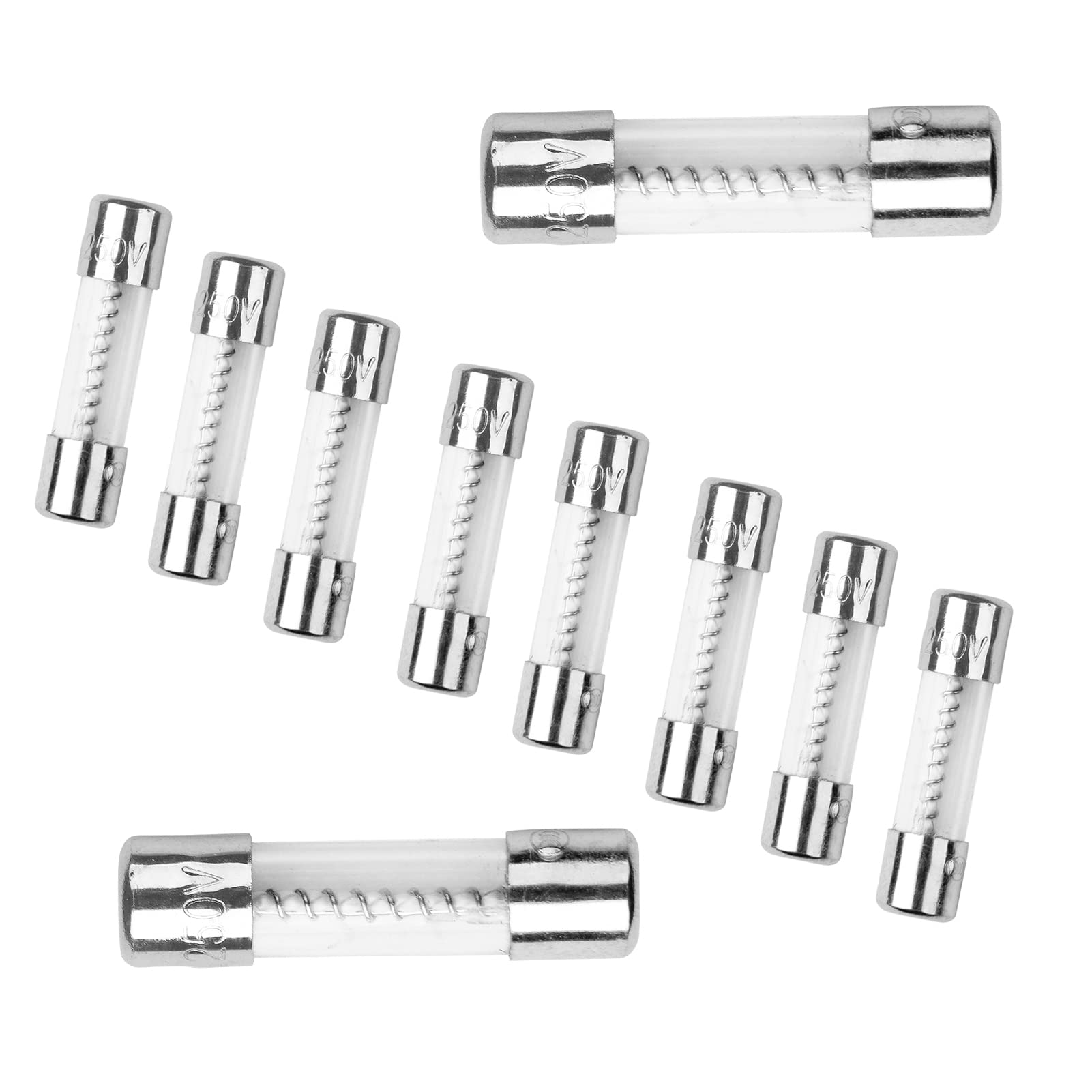 Foto 2 pulgar | Fusible Slow Blow Fuse T6al, Vidrio, Acción Lenta, Retardo, 6 A, 250 V - Venta Internacional.