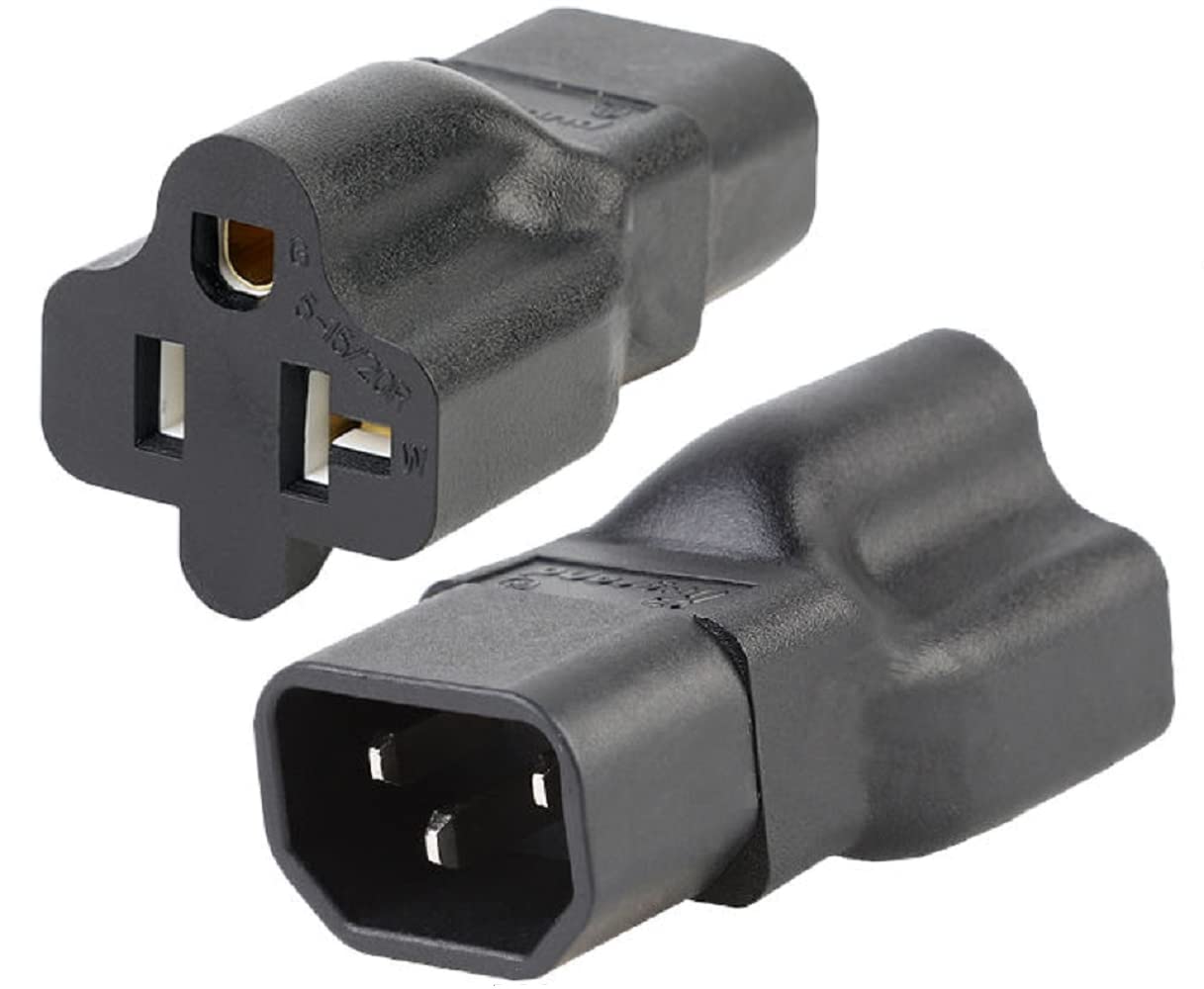 Foto 2 pulgar | Adaptador De Corriente Toptekits C14 15a A T Blade 20a 125v - Venta Internacional.