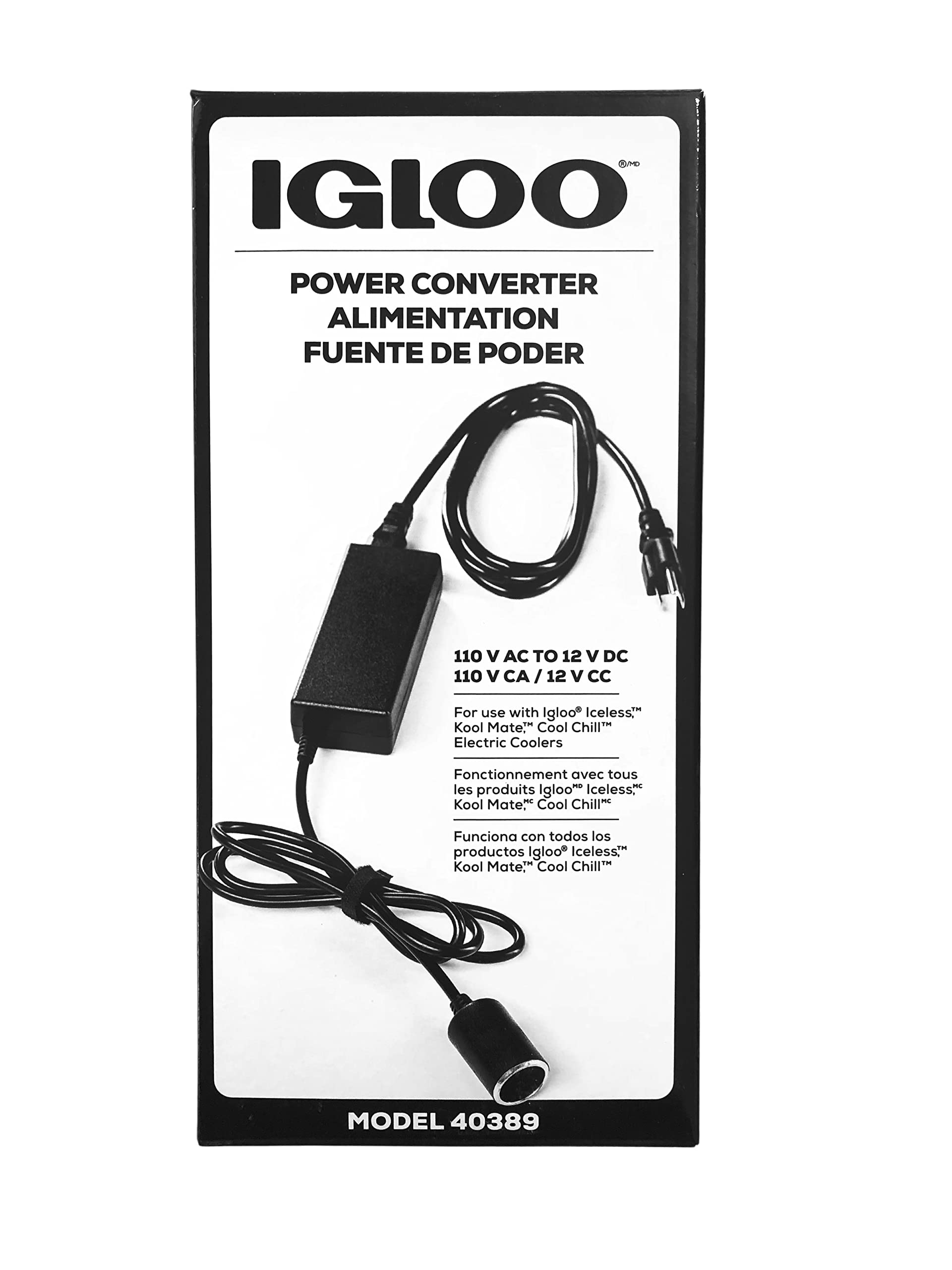 Foto 4 pulgar | Convertidor De Potencia Igloo 110 V Ac Para Enfriador Iceless Kool Mate - Venta Internacional.