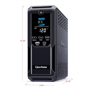 Foto 6 | Ups Cyberpower Cp1350avrlcd3 1350 Va/815w, 12 Salidas, Color Negro - Venta Internacional.