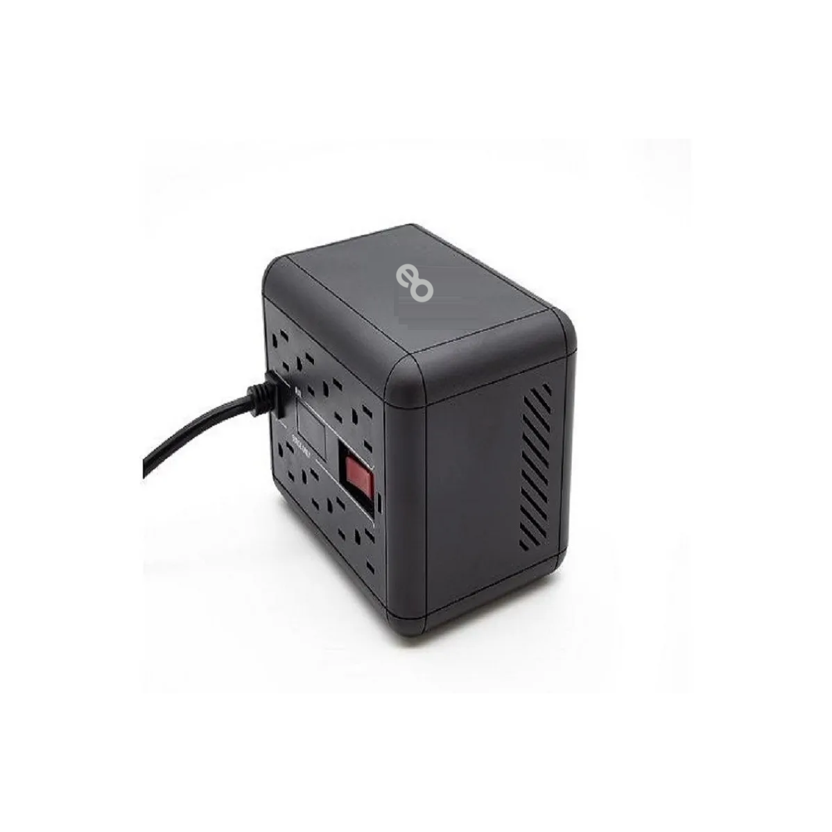 Foto 4 pulgar | Regulador 1000va 8 Contactos + 2 Usb (en1000) Eo Safe Imports Esi-19876 Negro