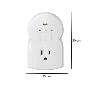 Foto 3 | Protector Voltaje Refrigerador Lavadora 3600w 920-010 Steren Lab.g Color Blanco
