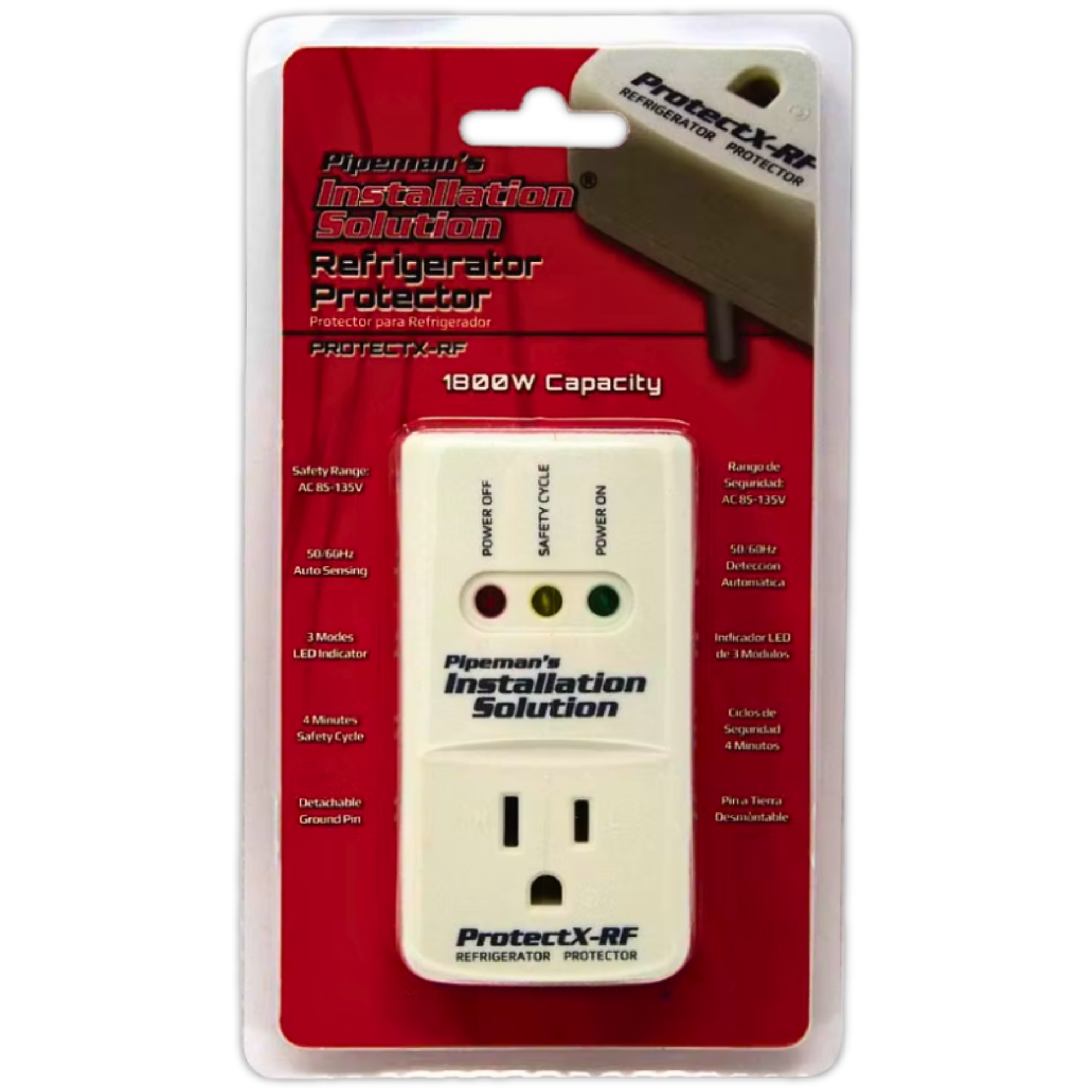 Protector De Voltaje Etl Pipeman's 1800w 115v Para Electronicos