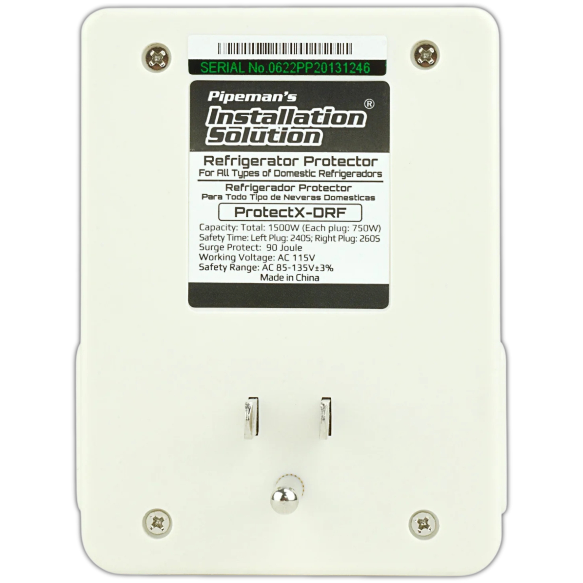Foto 7 | Protector De Voltaje Doble Pipeman's 1650w 115v Para Electronicos