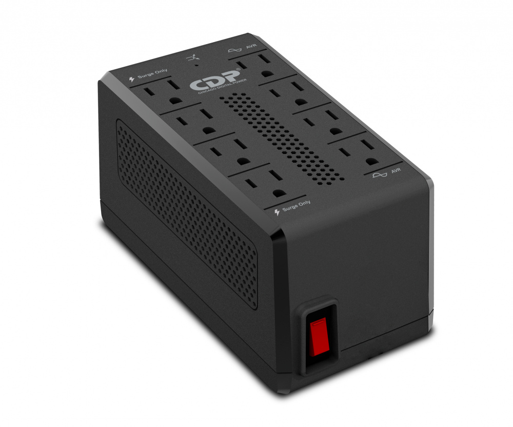 Regulador De Voltaje 1410va 700w Ravr1408 Cdp 8c