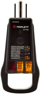 Foto 3 | Comprobador De Salidas/receptáculos Gfci Triplett Et100 Con 5 Indicadores - Venta Internacional.