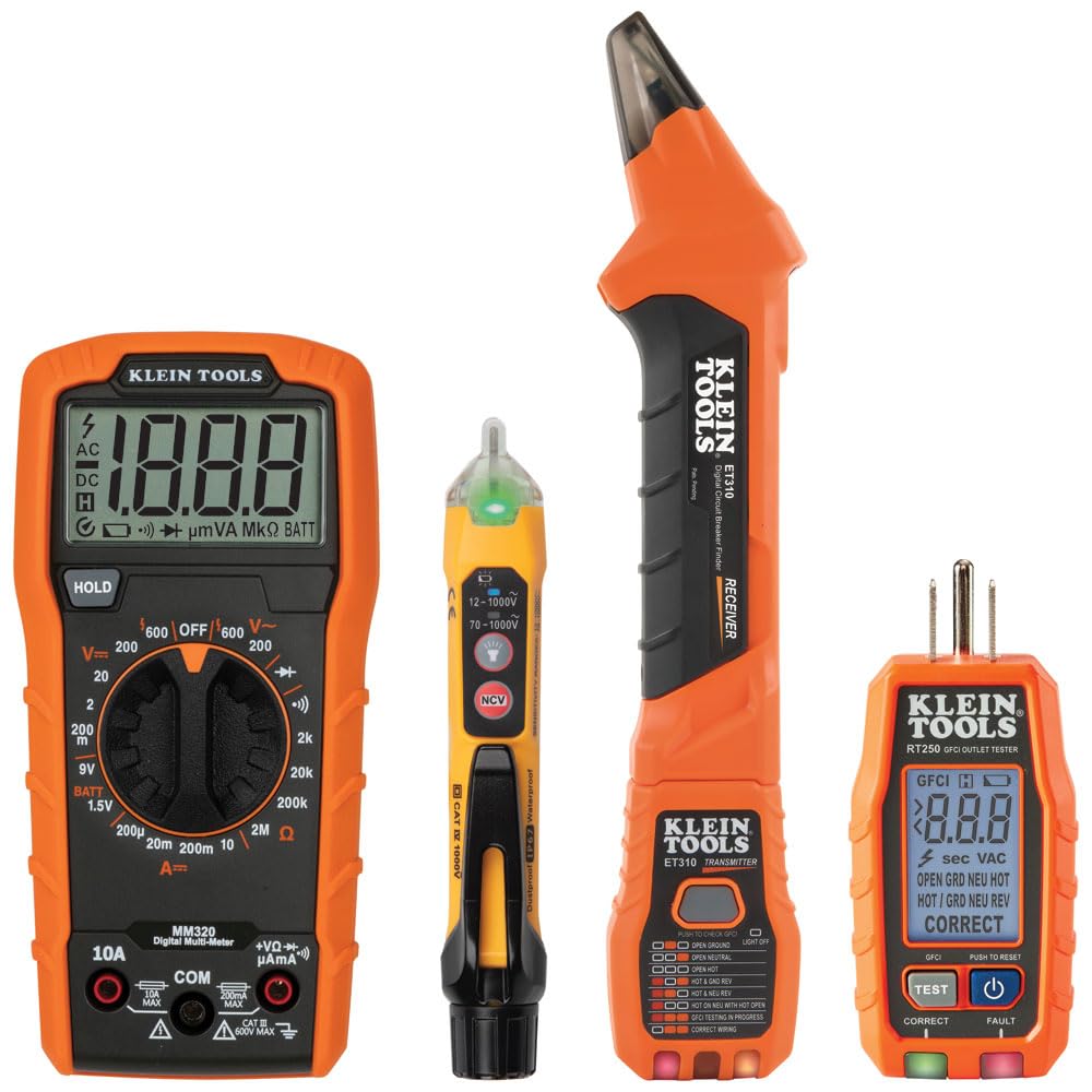 Foto 2 pulgar | Kit De Búsqueda De Disyuntores Klein Tools 80101 Con Multímetro - Venta Internacional.