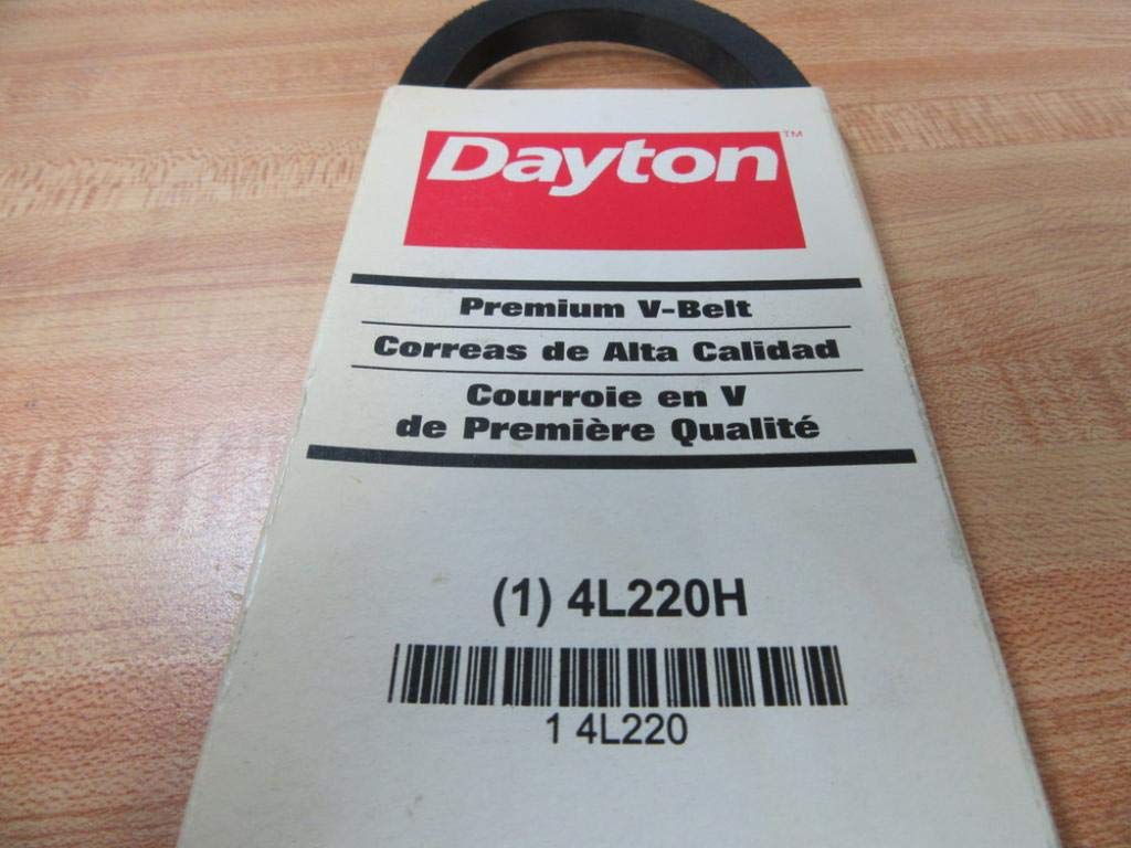 Foto 3 pulgar | Cinturón Trapezoidal Dayton 4l220h  22 Cm X 1 3 Cm  Antiestático  Resistente Al Aceite - Venta Internacional.