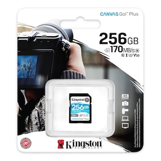 Foto 3 | Venta Internacional- Tarjeta Sdxc Kingston Canvas Go Plus 256 Gb 170 Mb/s