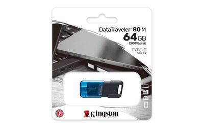Foto 5 | Venta Internacional- Memoria Usb Kingston Datatraveler 80 M 64 Gb Usb-c 3.0