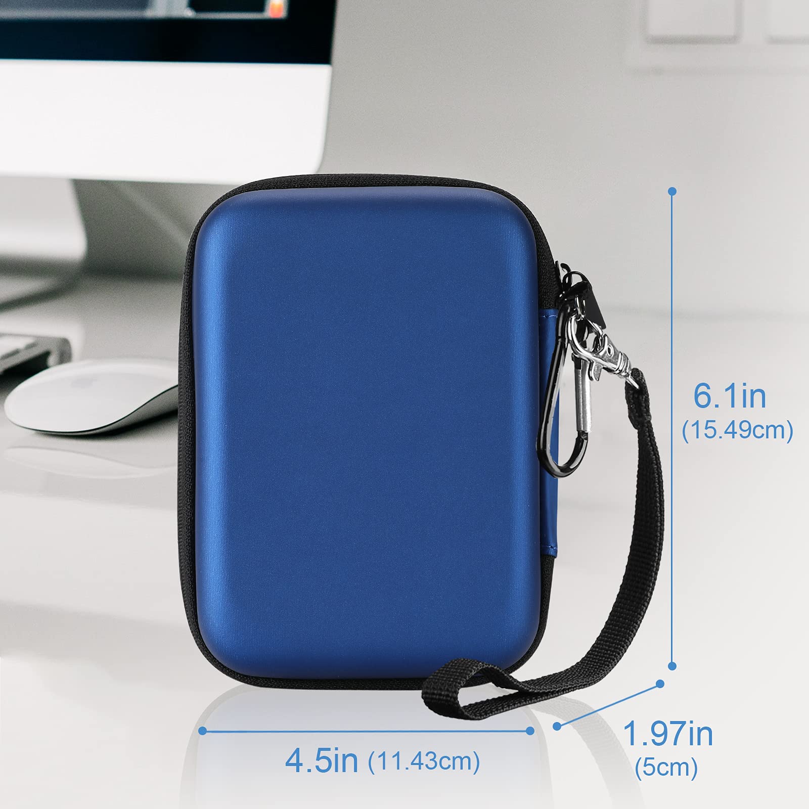 Foto 7 pulgar | Funda De Disco Duro Procase De 2,5 Pulgadas Para Elements Wd My Passport - Venta Internacional.