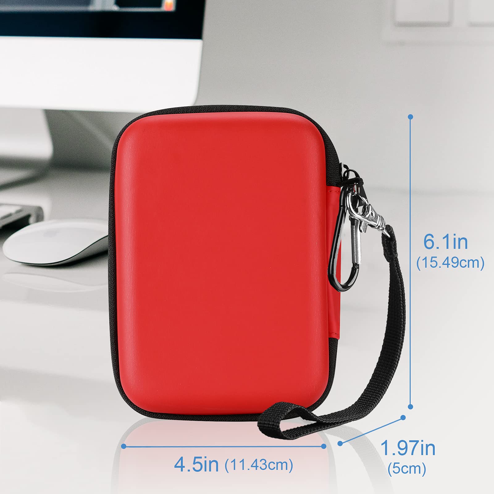 Foto 7 pulgar | Funda De Disco Duro Procase Para Elements Wd My Passport De 2,5 Pulgadas - Venta Internacional.